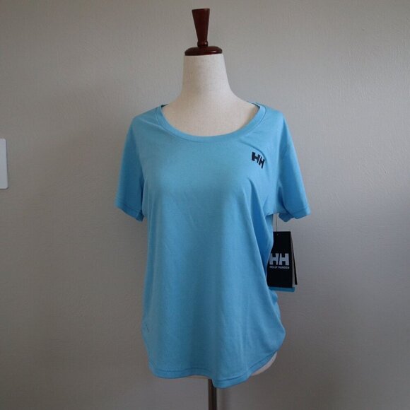 NWT Helly Hanson Bright Blue Sun Shirt Size Medium - Picture 1 of 6